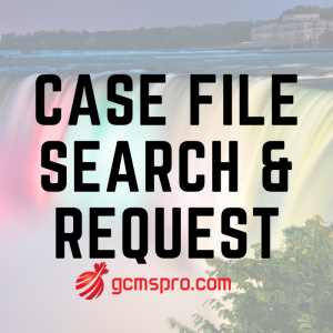 Case File Search & Request