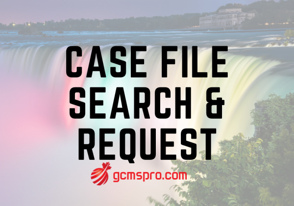 Case File Search & Request
