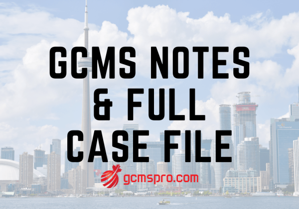 GCMS Notes Full Case File